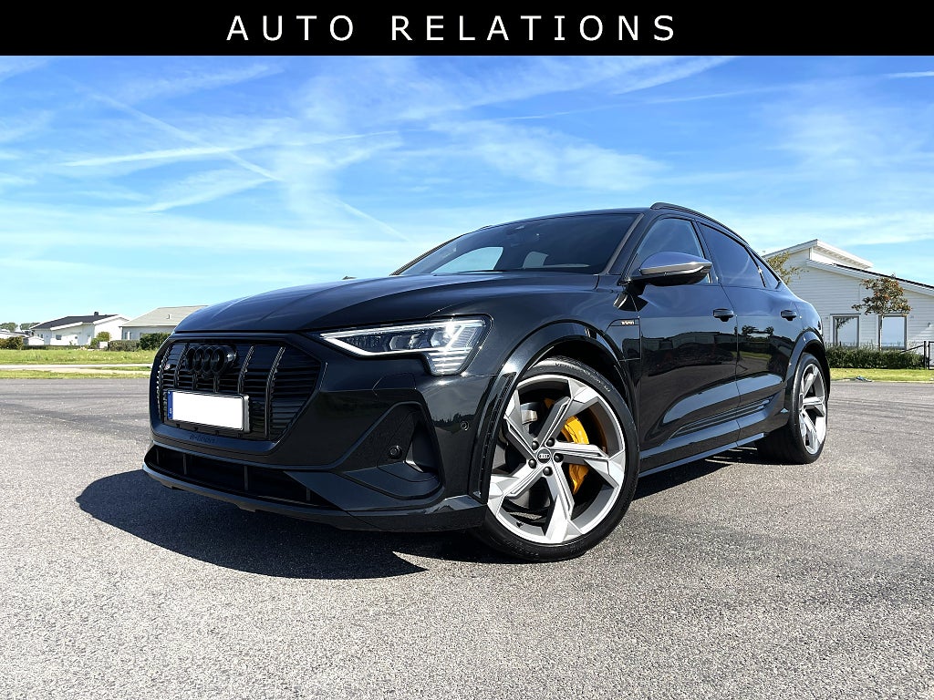 Audi E-Tron S 503Hk Quattro Sportback MOMS Sv-Såld 1 Ägare