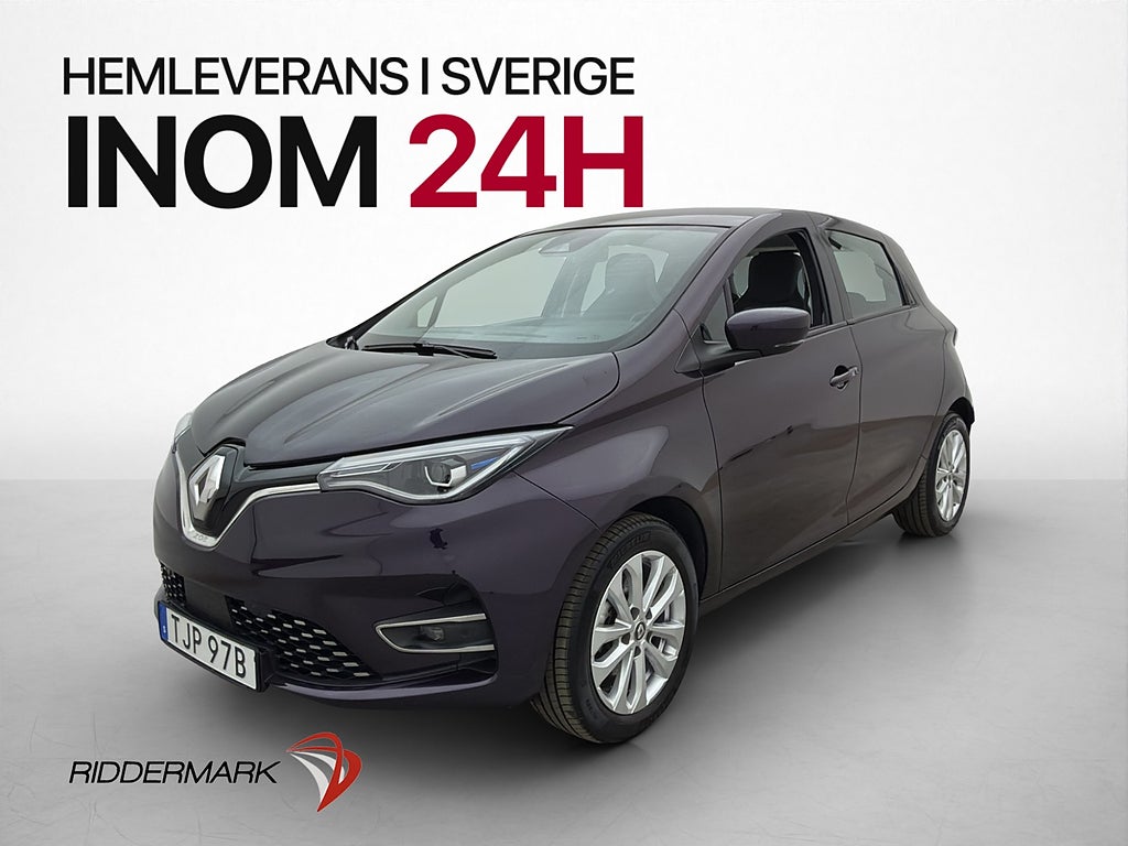 Renault Zoe R110 52 kWh 109hk FRIKÖPT BATTERI Kamera Navi
