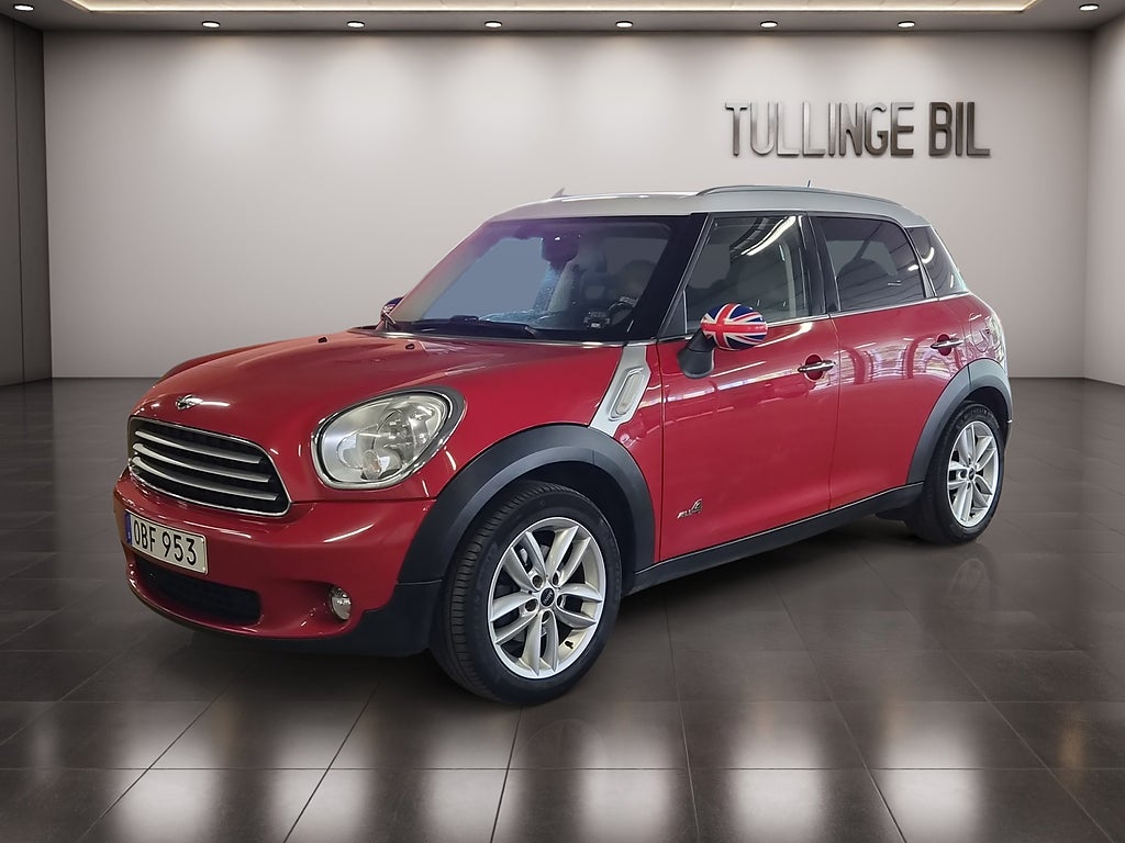MINI Countryman Cooper D ALL4 112HK Chili-pkt PDC Navi Läder