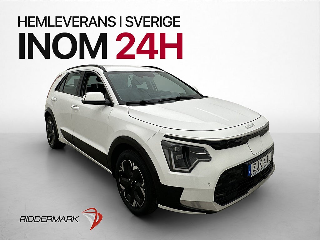 Kia Niro EV 204hk Action Kamera Navi Rattvärme Läder CarPlay