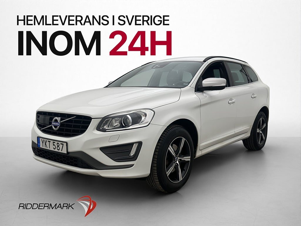 Volvo XC60 D4 AWD Classic R-Design Värmare Drag BLIS