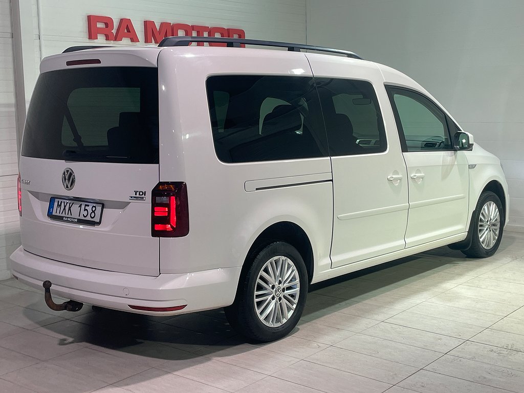 Volkswagen Caddy Maxi | 7-sits | MOMS | Automat | Kamera 2016