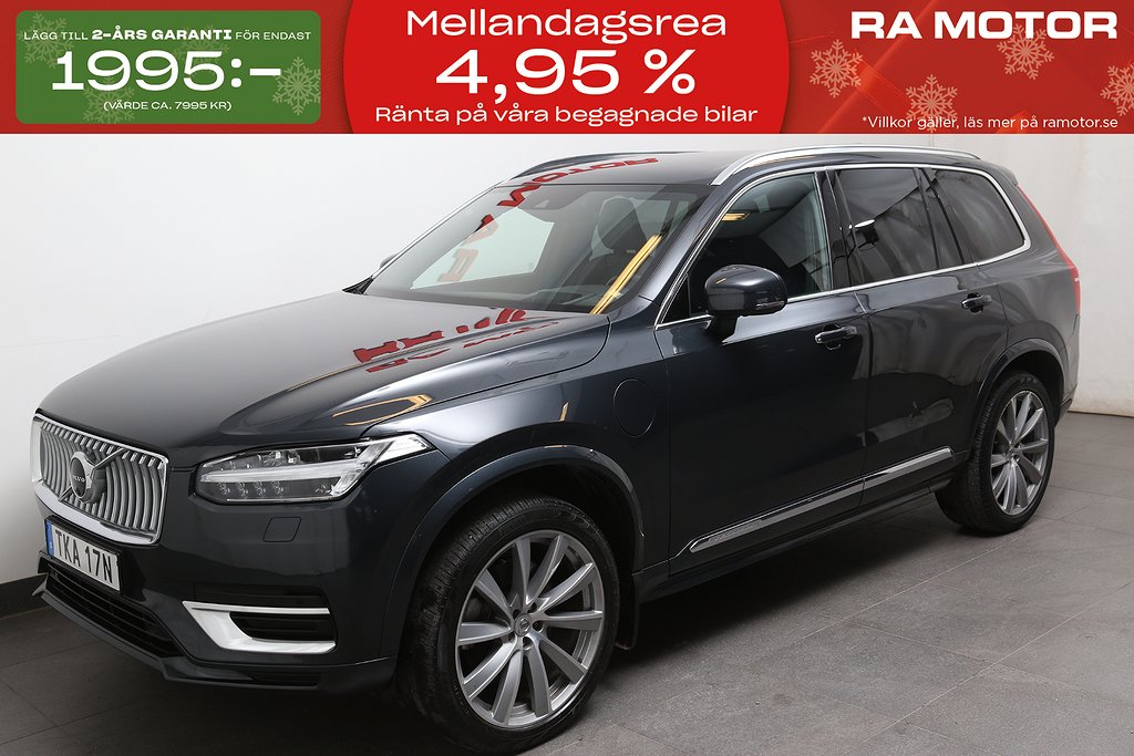 Volvo XC90 Recharge T8 Inscription AWD 7-sits Drag Leasbar 2020