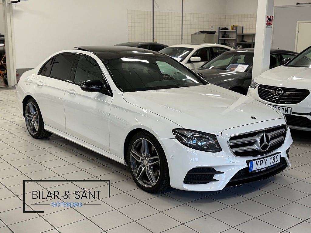 Mercedes-Benz E 220 d 9G-Tronic 194hk AMG Panorama 360° Kamera Navi