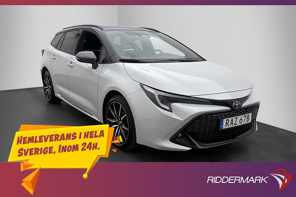 Toyota Corolla Touring Hybrid 140hk GR Sport Kamera Cockpit
