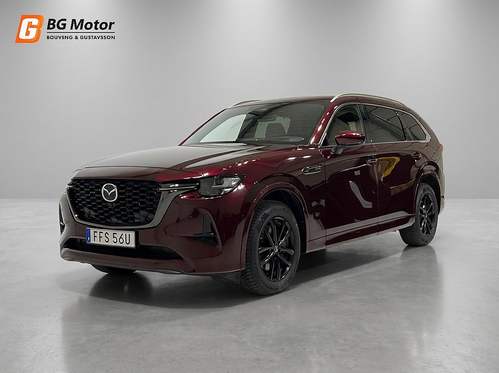 Mazda CX-80 PHEV 327HK AWD Homura Plus 6-sits Bose/360/Nyservad