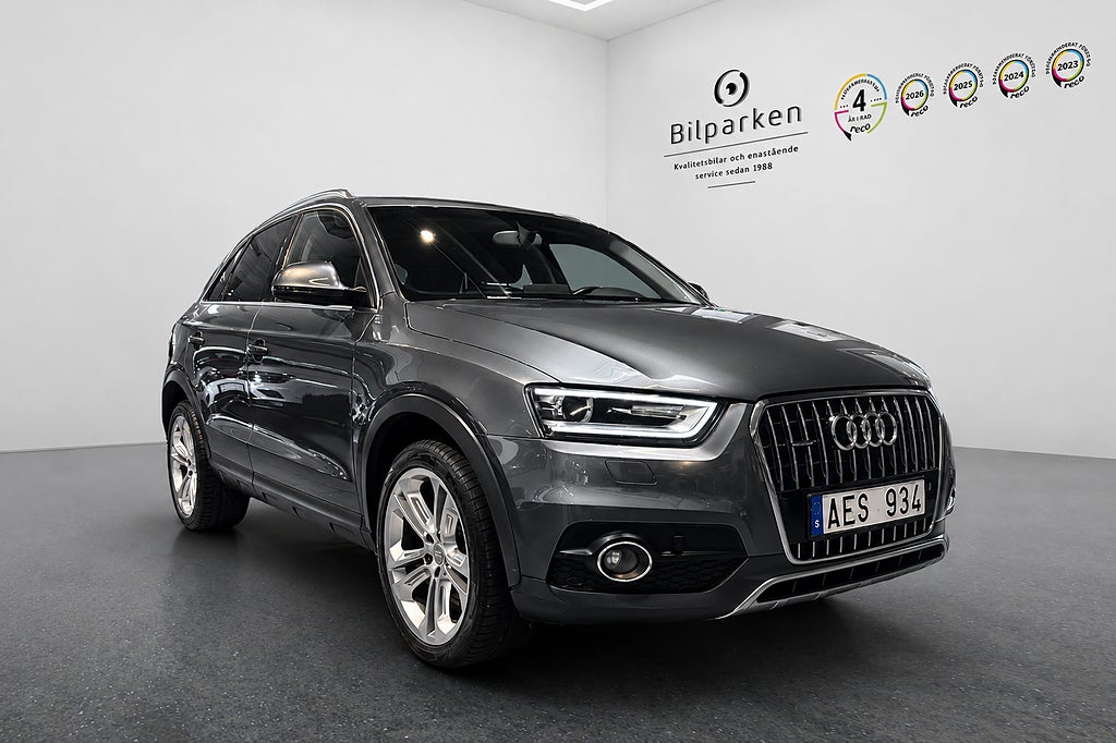 Audi Q3 2.0 TDI quattro | S Tronic | Dragkrok | Motorvärmare