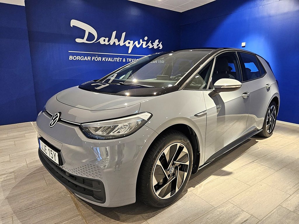 Volkswagen ID.3 Pro Performance 204hk Carplay Navi 58kWh Moms