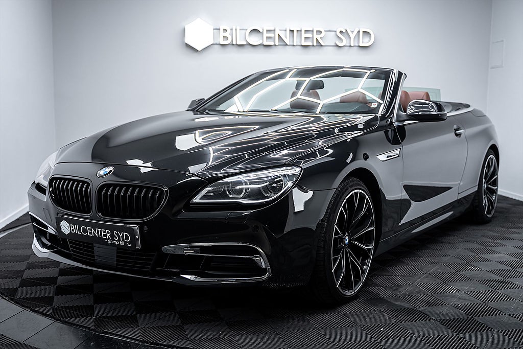 BMW 640 d xDrive |Convertible|Steptronic|HiFi|Navi|M-Ratt|313hk|3,95%