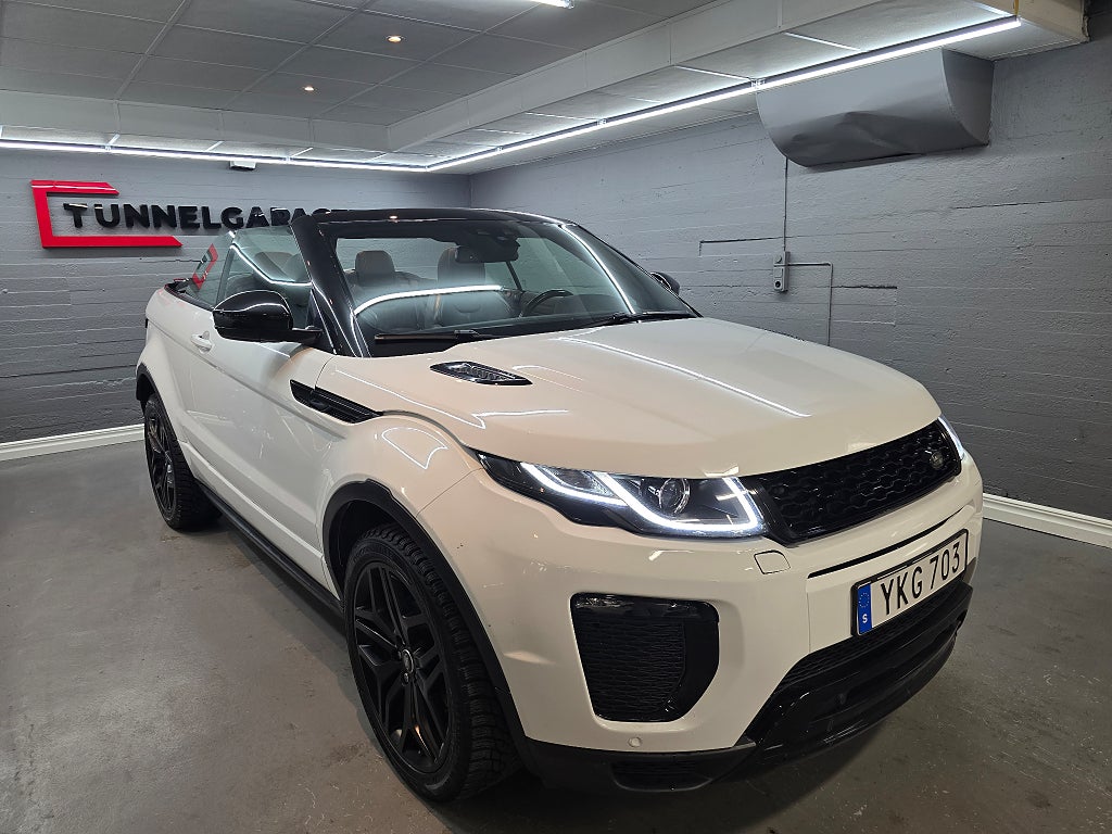 Land Rover Range Rover Evoque Cabriolet Meridian AWD Dynamic Nyservad Nybess