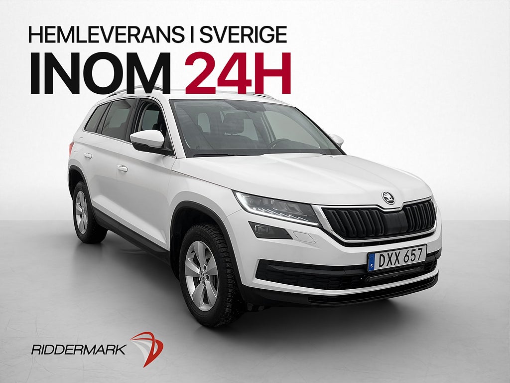 Skoda Kodiaq 2.0 TDI 4x4 Värmare Cockpit Skinn Canton Drag
