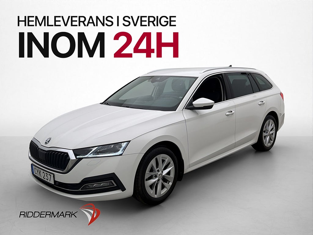 Skoda Octavia 1.0 TSI e-TEC Rattvärme MOMS Style Drag P-Sens