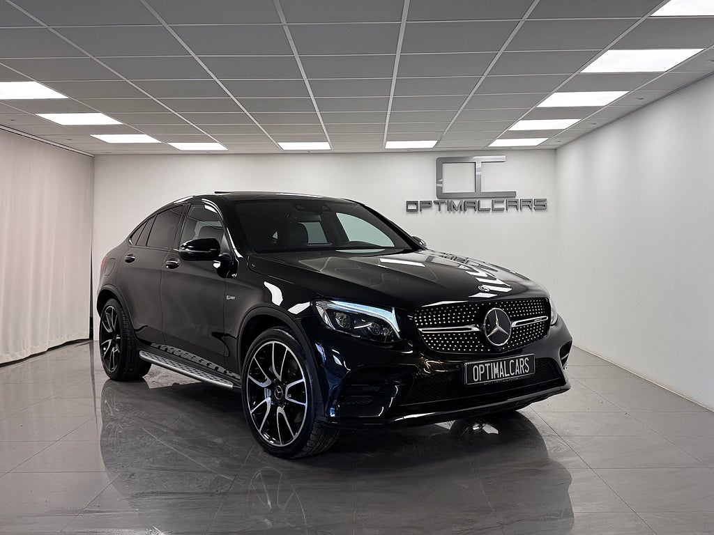 Mercedes-Benz GLC 43 Coupé AMG 4MATIC 367HK Svensksåld T-Lucka Fullutr