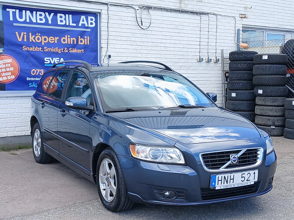 Volvo V50 1.8 Flexifuel Momentum/Kedja/Nybesik/Nyservd/P-sen/Värm