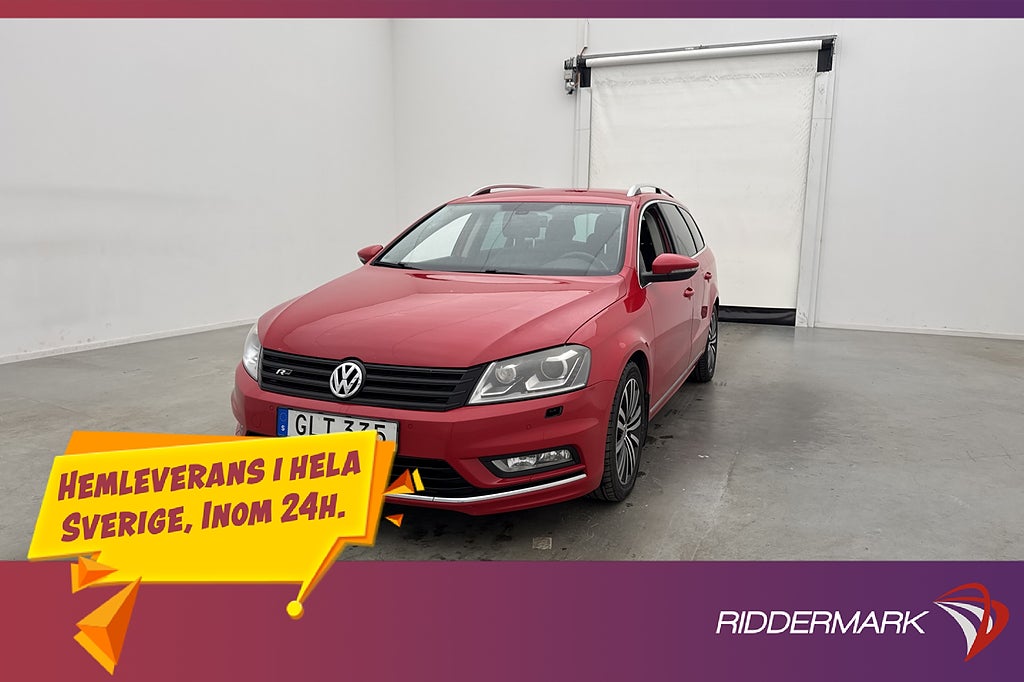 Volkswagen Passat TDI 4M R-Line Värmare Skinn Kamera Drag