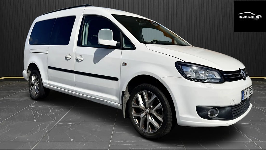 Volkswagen Caddy MAXI 7-SITS 2.0 TDI DPF 4MOTION ENDAST 1 ÄGARE 