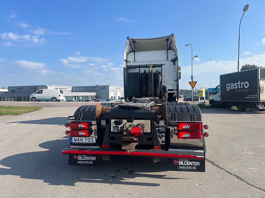 Scania R500 6x2*4 Lastväxlare inkl Schaktflak & Tippkärra