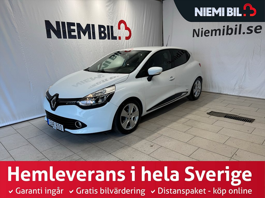 Renault Clio 0.9 TCe/Bluetooth/Låg skatt/Navigation/S&V-däck
