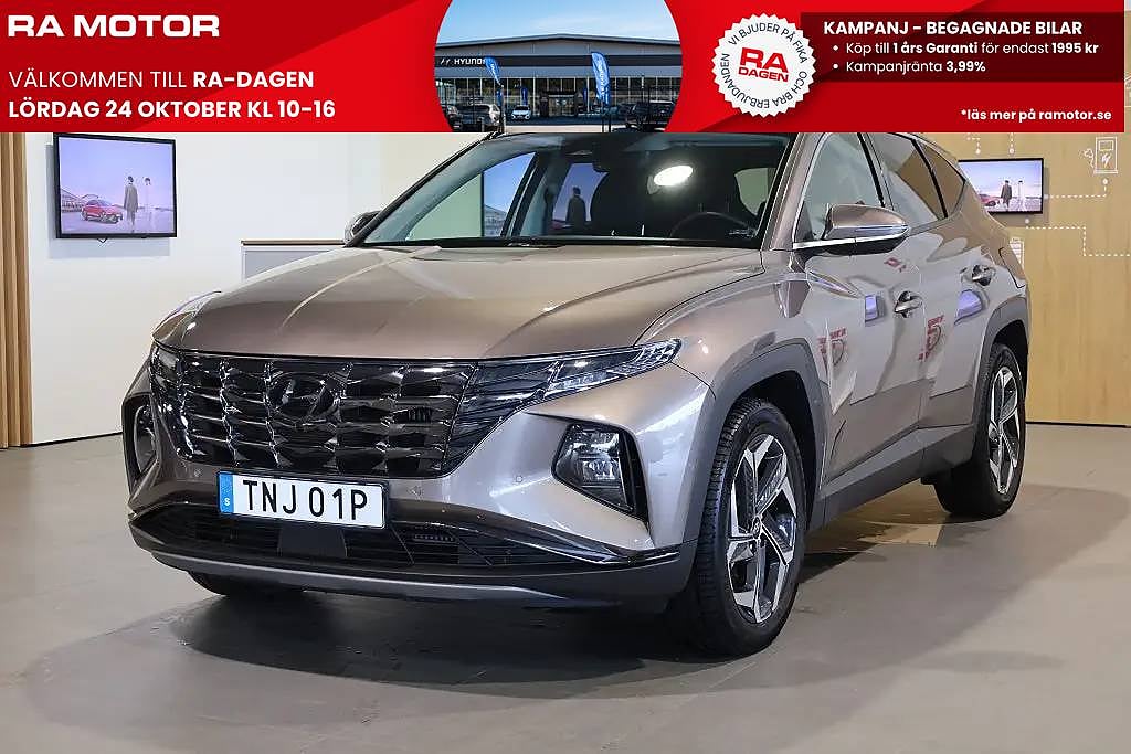 Hyundai Tucson Hybrid AWD Advanced Pano 360° Navi Krell Läder Keyless 2023