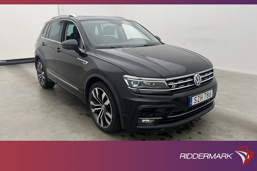 Volkswagen Tiguan 2.0 TDI 4M R-Line Cockpit Pano Värm Drag