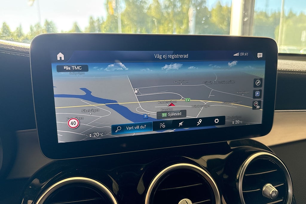 Mercedes-Benz GLC 300 de Coupé 4MATIC Aut P-värm Kamera Skinn Navi Moms miniatyr 9