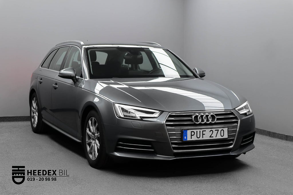 Audi A4 Avant 2.0 TDI 150hk Sport Drag Värmare Keyless Euro 6