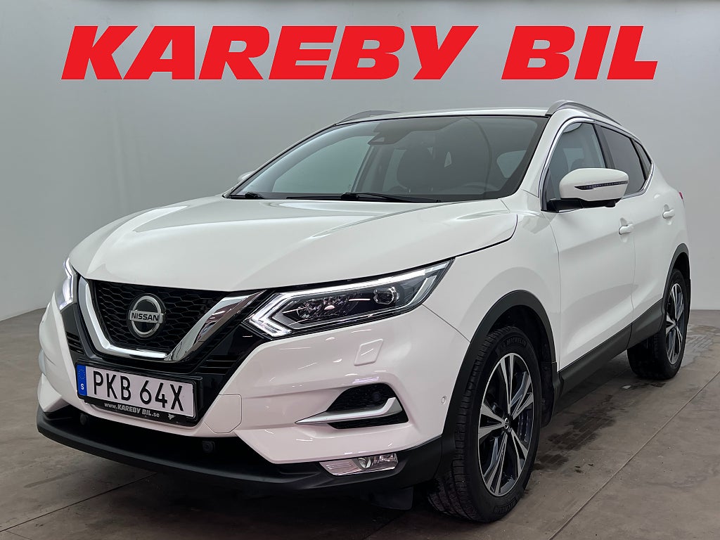 Nissan Qashqai 1.3 DIG-T DCT 160hk TEKNA Drag 360°-kamera Navi Keyless