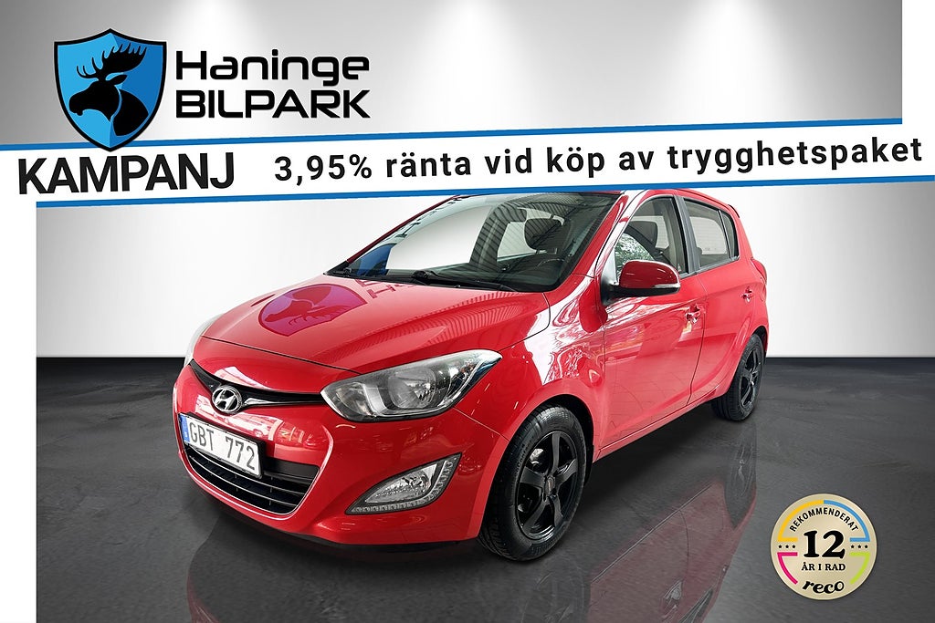 Hyundai i20 5-dörrar 1.2 Premium/ SUPERDEAL 3,95%