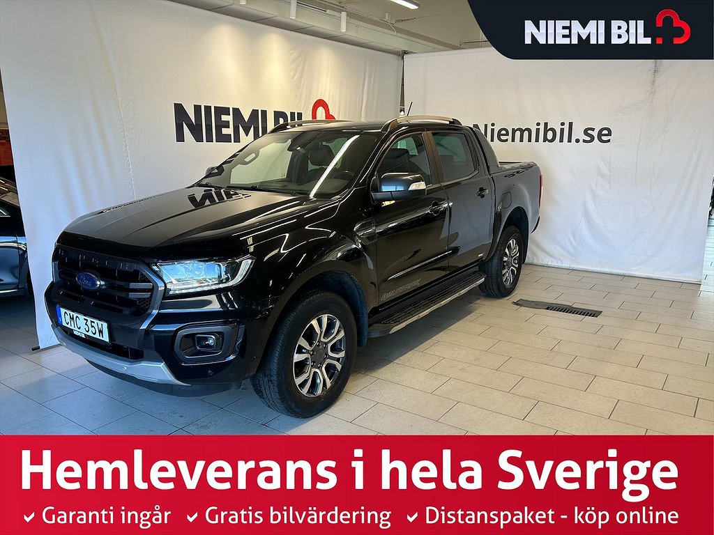 Ford ranger Dubbelhytt 2.0 213hk 4x4/MOMS/M-värm/Drag/Kamera