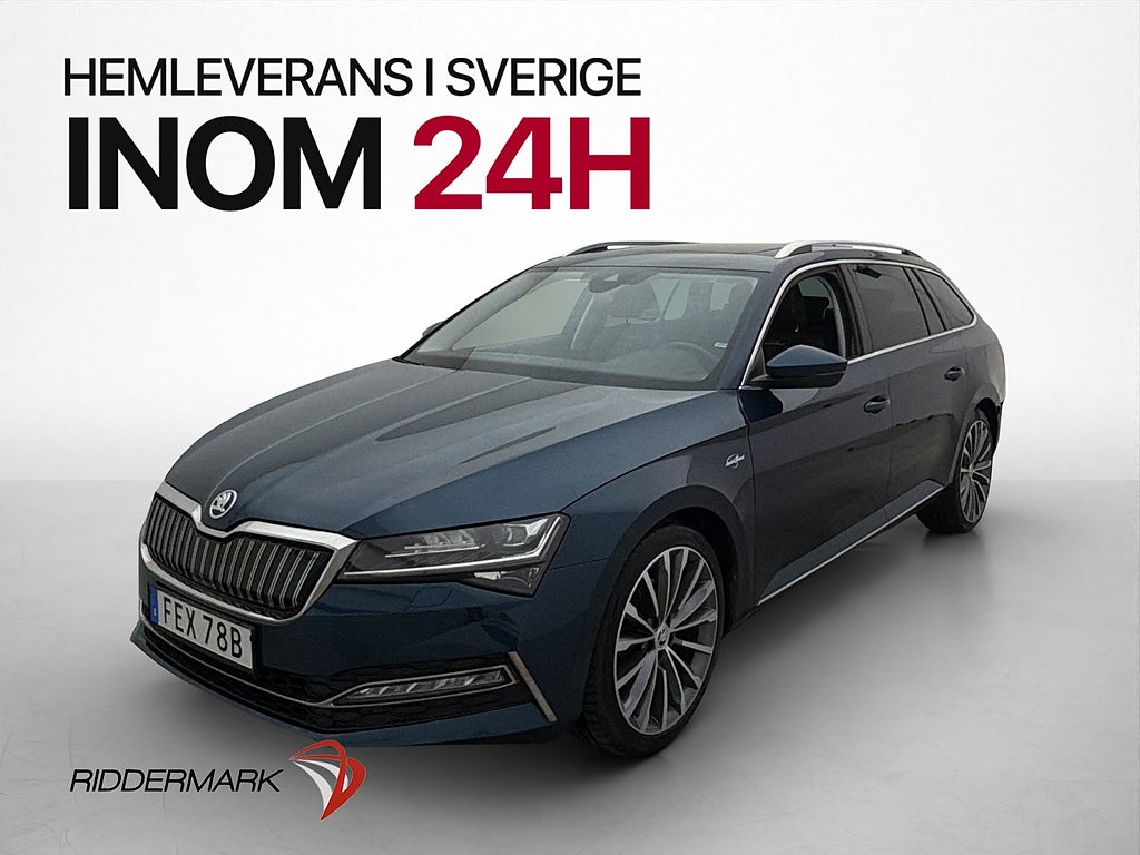 Skoda Superb iV L&K Panorama Canton Värmare Cockpit Drag