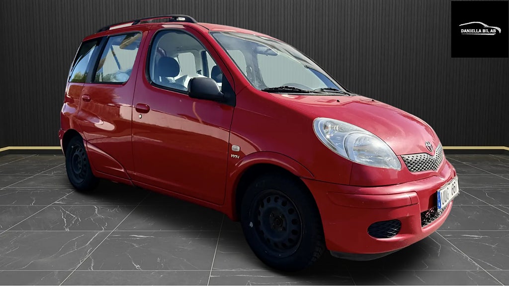 Toyota Yaris Verso 1.3 VVT-I 84HK NYSERVAD