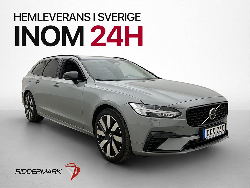 Volvo V90 T6 AWD Plus Dark Läder Drag Kamera Pilot Assist