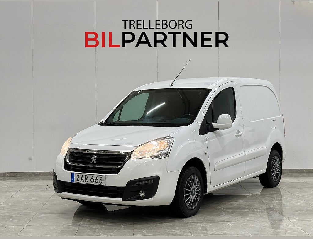 Peugeot Partner Van Utökad Last 1.6 BlueHDi | 1 brukare | P-Sensorer