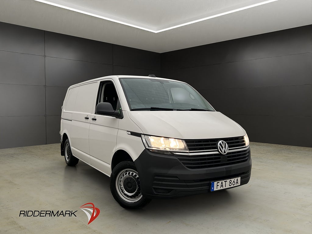 Volkswagen Transporter Värmare Drag B-Kam V-Inr CARPLAY Moms