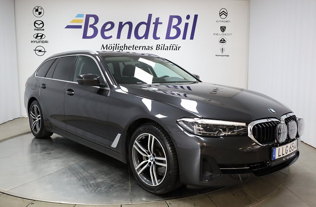 BMW 520d Touring MHEV | Dragkrok | Värmare