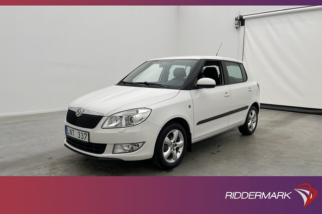 Skoda Fabia 1.2 86hk Elegance Sensorer Farthållare 1 brukare