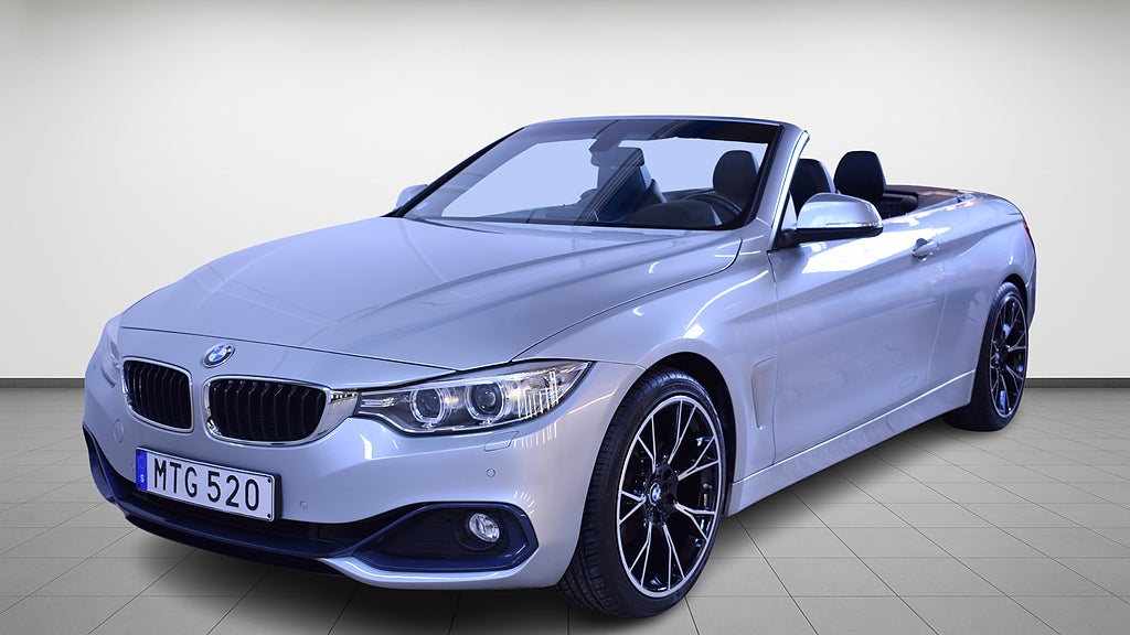BMW 420 i Cabriolet Sport line 184hk | Mkt fint skick | 