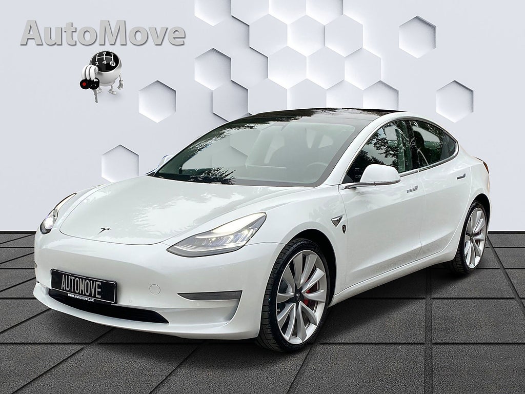 Tesla Model 3 Performance Dual 514HK –Tesla Trygg | Batterikontroll