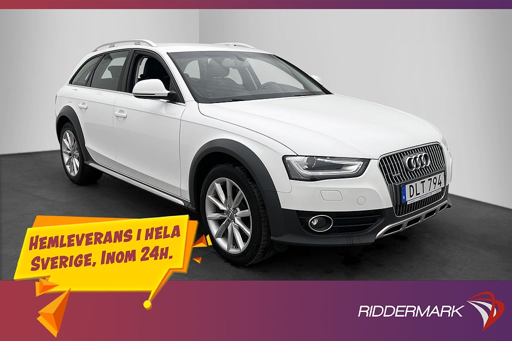 Audi A4 Allroad 2.0 TDI 190hk Quattro Dragkrok Sensorer