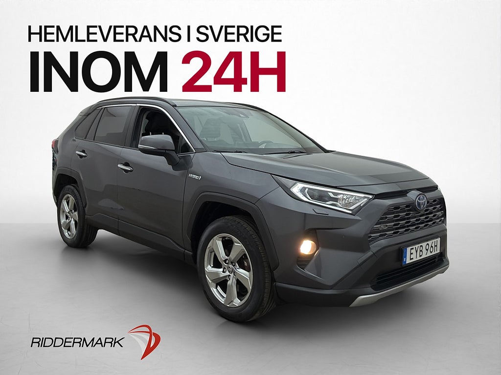 Toyota RAV4 Hybrid AWD 222hk Executive Kamera Skinn Rattvärm