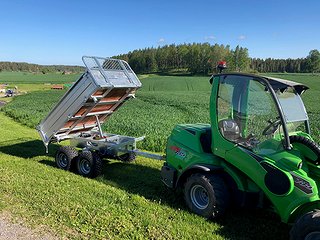 4-hjuling Övriga Tippvagn ATV - Oxen XL Elektrisk tipp 7 av 11