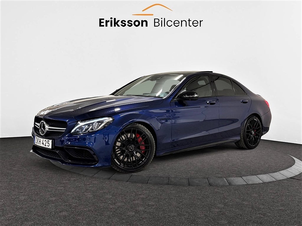 Mercedes-Benz AMG C 63 S AMG 510hk Speedshift Designo Pano/360°/Navi/HuD