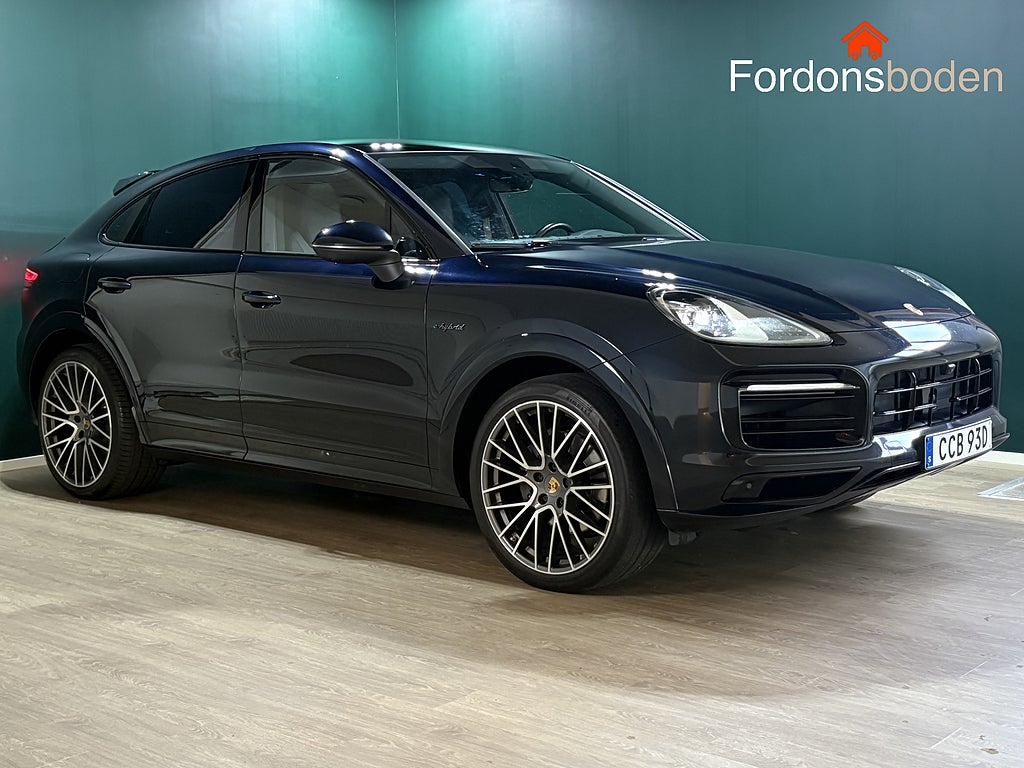Porsche Cayenne Coupé E-Hybrid Platinum Ed. 18-väg Drag Pano