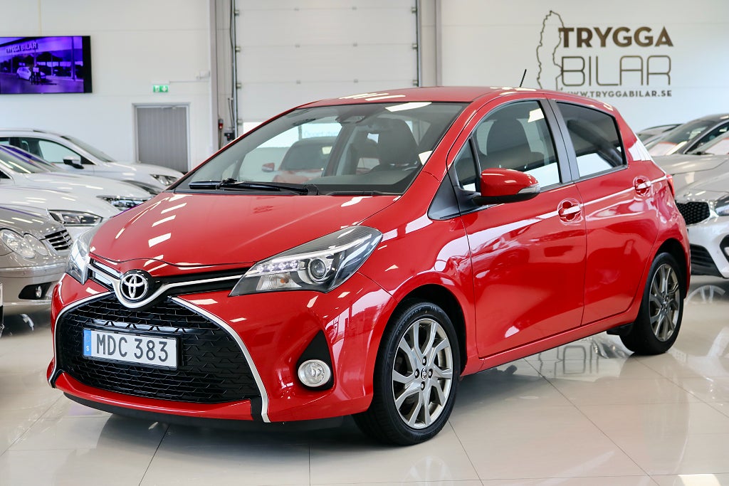 Toyota Yaris 5-dörrar 1.33 Dual VVT-i Active, Style Euro 6