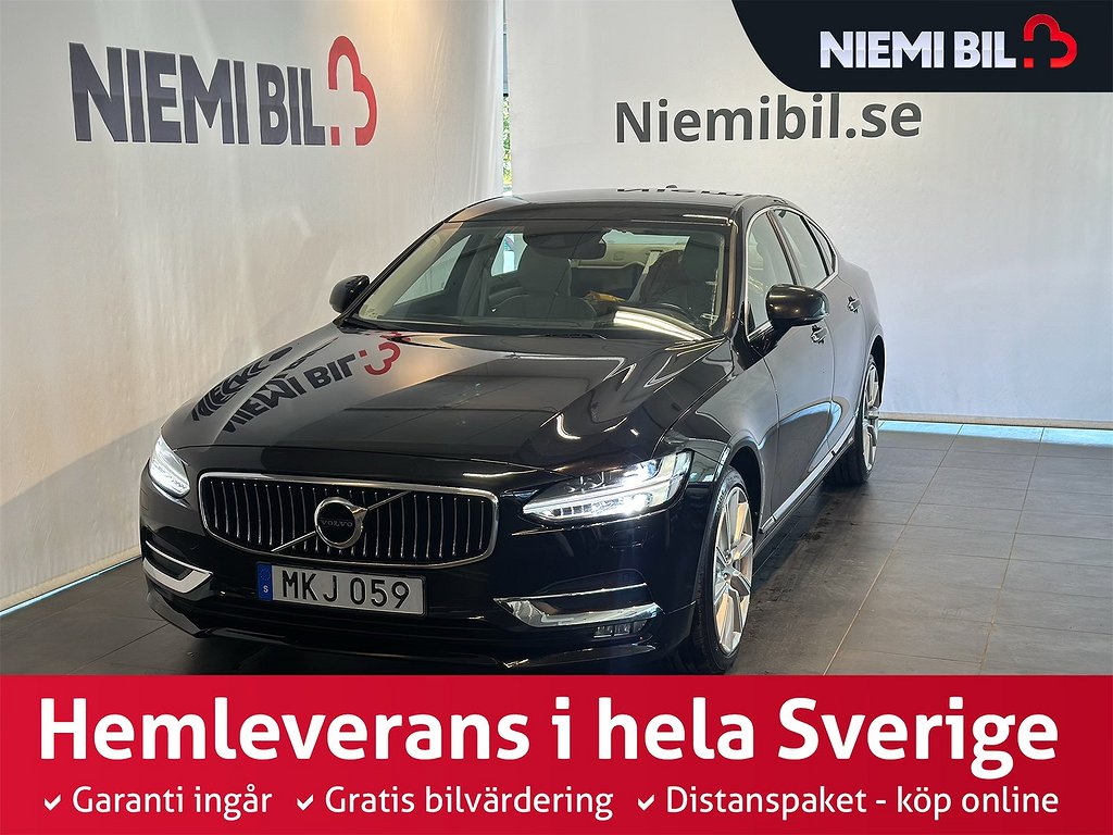 Volvo S90 D5 AWD Inscription Drag/Dvärm/Navi/VoC/Skinn