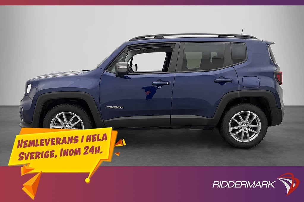 Jeep Renegade 4xe 190hk Backkamera P-Sensorer Bluetooth
