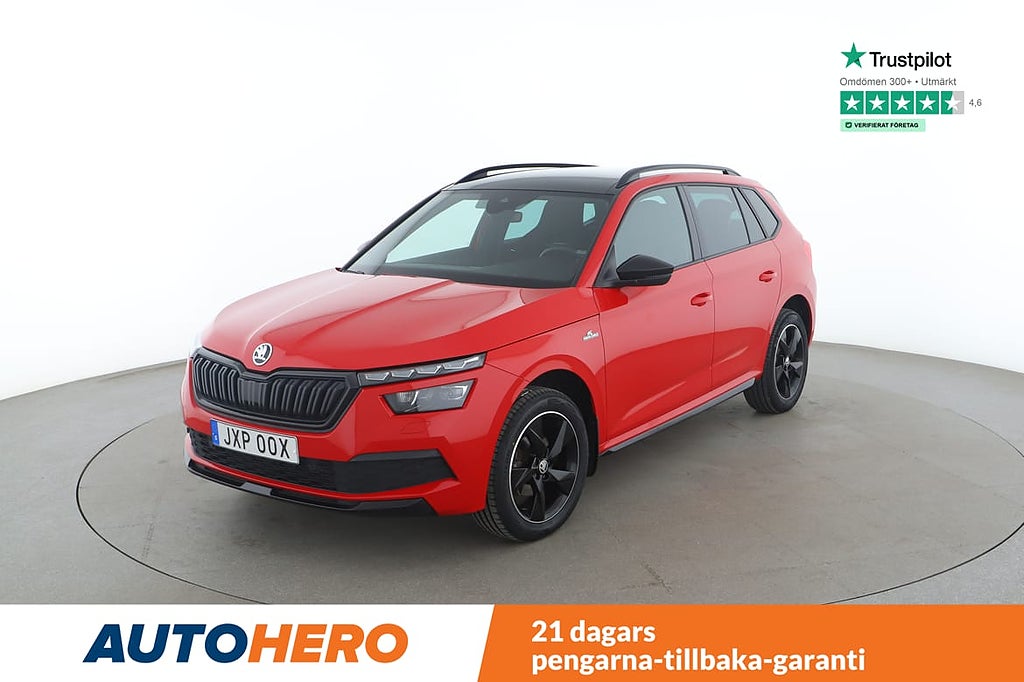 Skoda Kamiq 1.0 TSI Monte Carlo / Drag, CarPlay, Pano