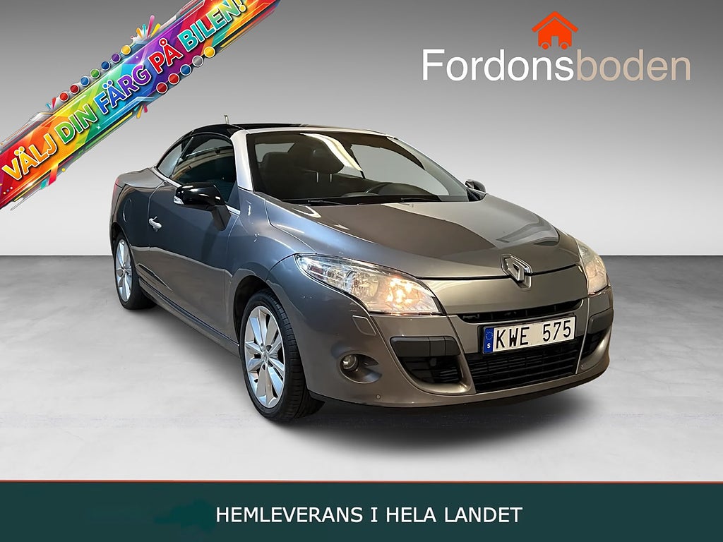 Renault Megane Coupé-Cabriolet 1.4 TCe 130 hk Ny besiktad