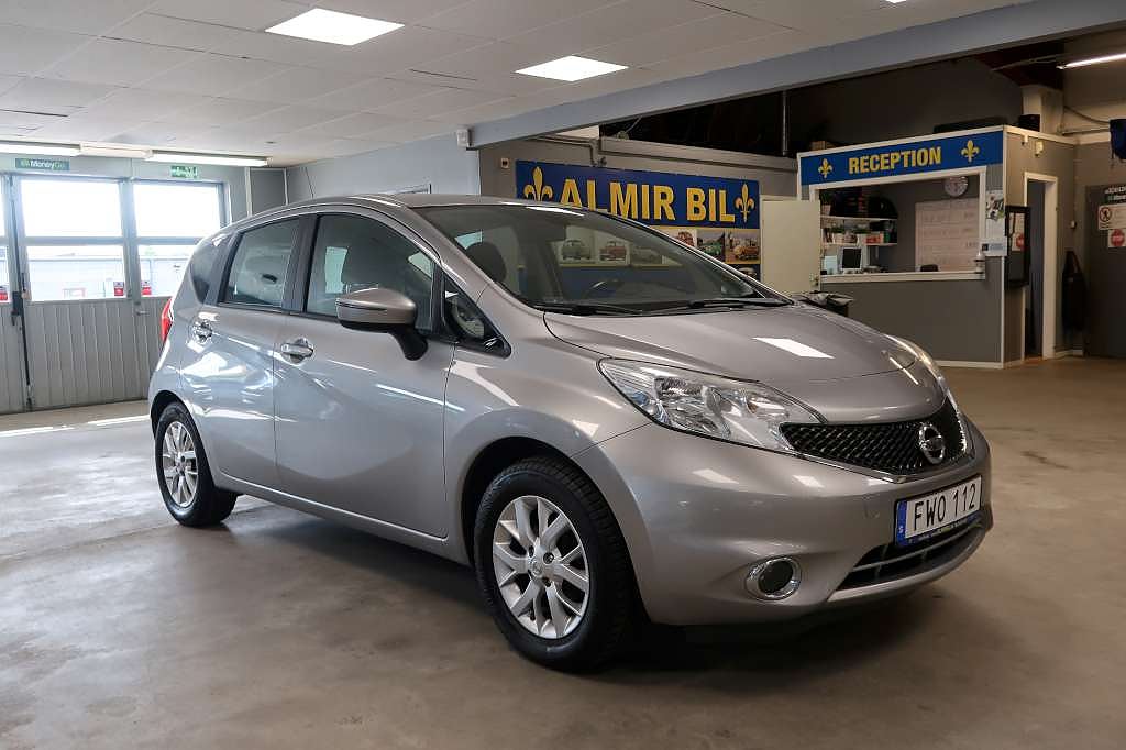 Nissan Note 1.2 Euro 5 / Ny servad