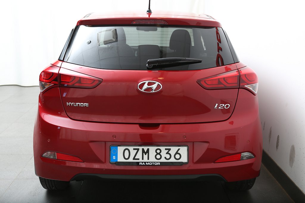 Hyundai i20 1,2 84hk GO! Edition 5D 2016